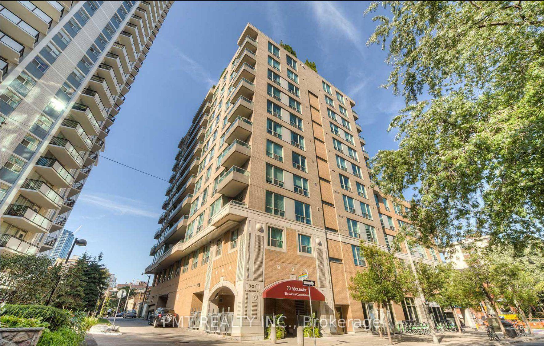 Welcome to Unit 805 at 70 Alexander Street, a stylish and fully furnished one bedroom suite nestled in the heart of Toronto's vibrant Church Yonge Corridor.