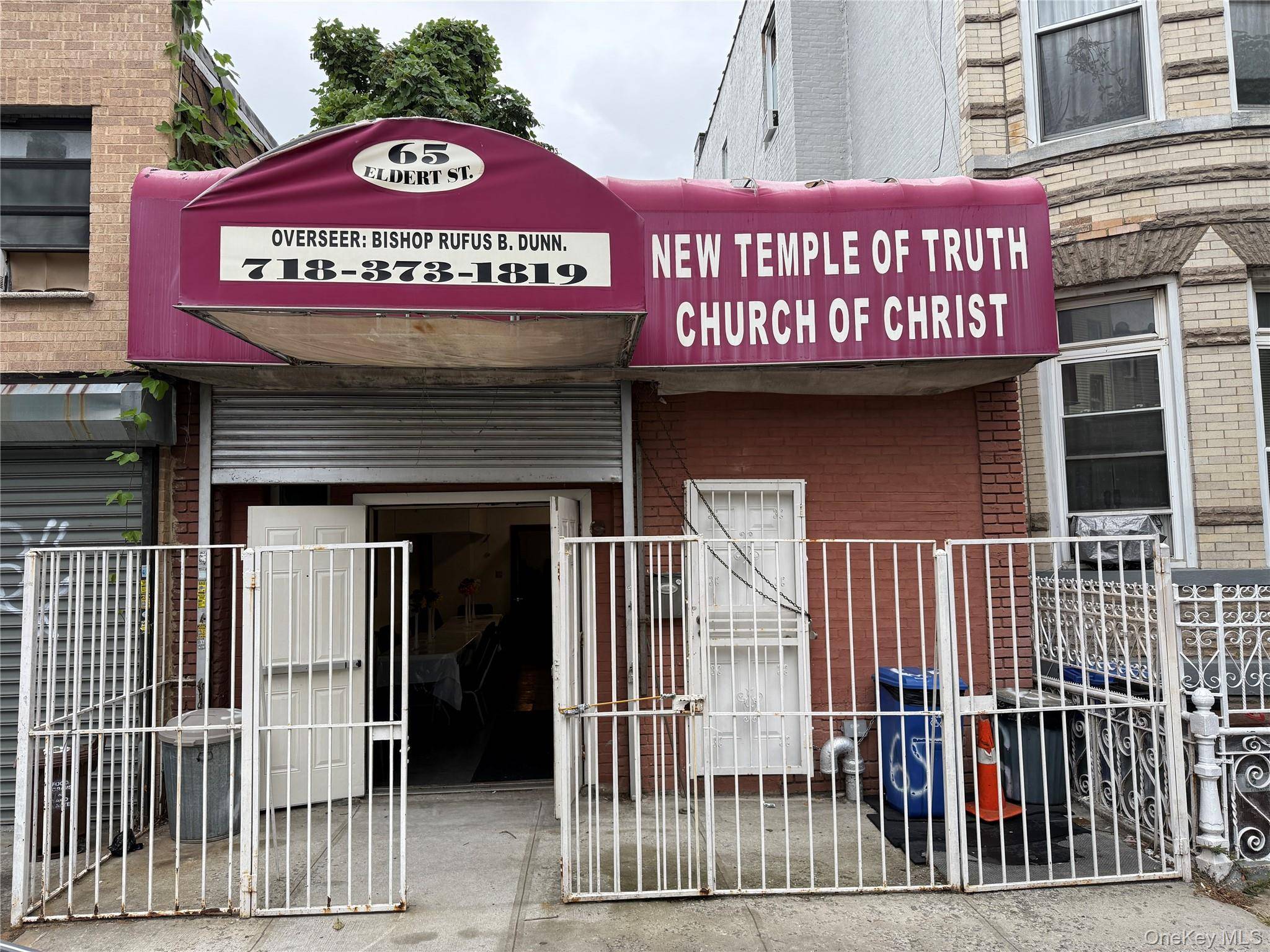 Presently a ACTIVE CHURCH CAN be rezoned residential or retail.