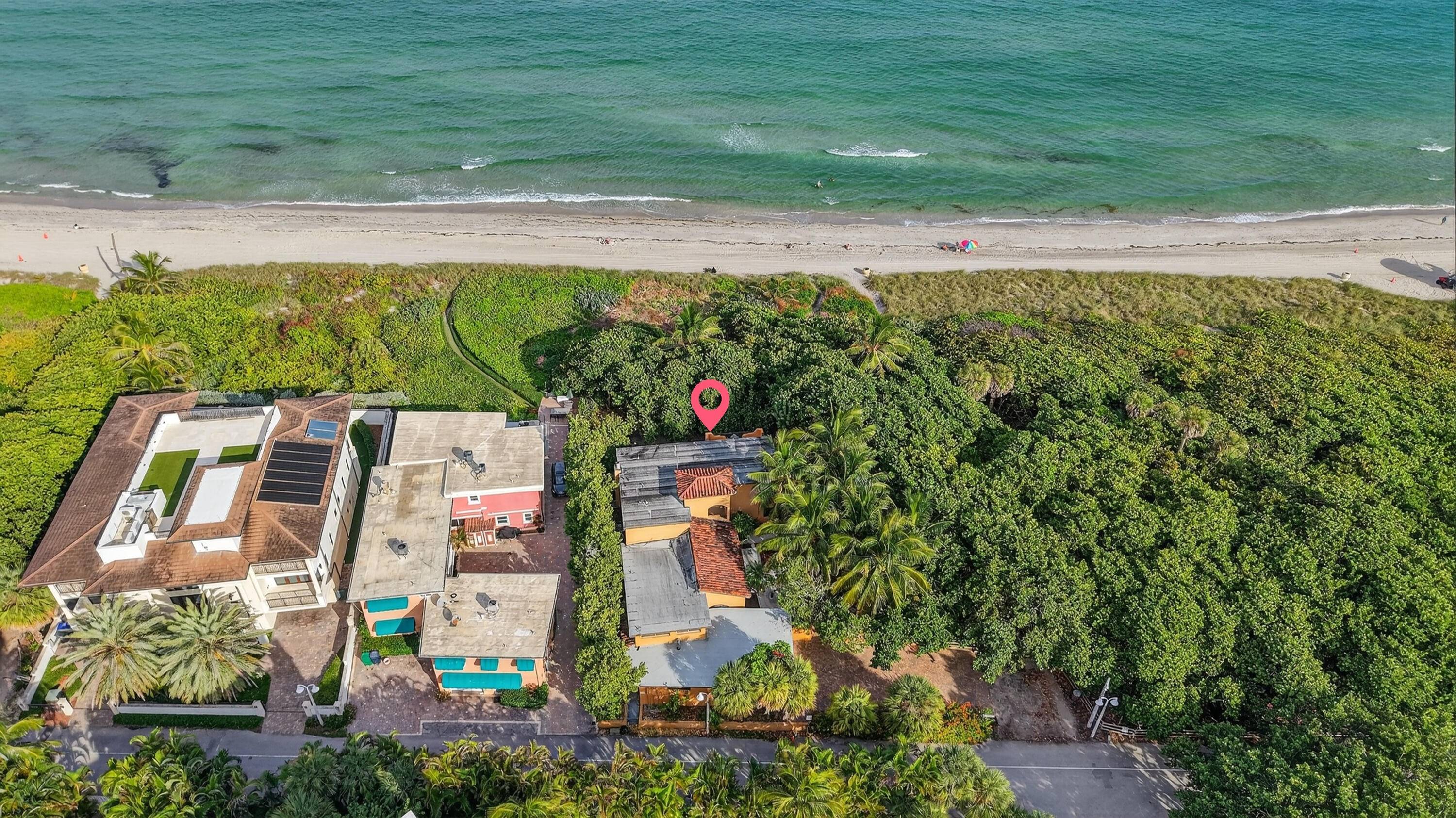 A VERY UNIQUE HIDDEN GEM ON HOLLYWOOD CENTRAL BEACH ONE OF FLORIDA'S MOST DESIRABLE BEACHES.