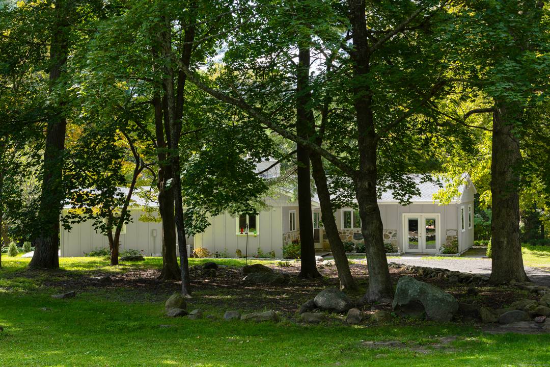 Painted River is a rare offering in the Merryall community of New Milford, Litchfield County.