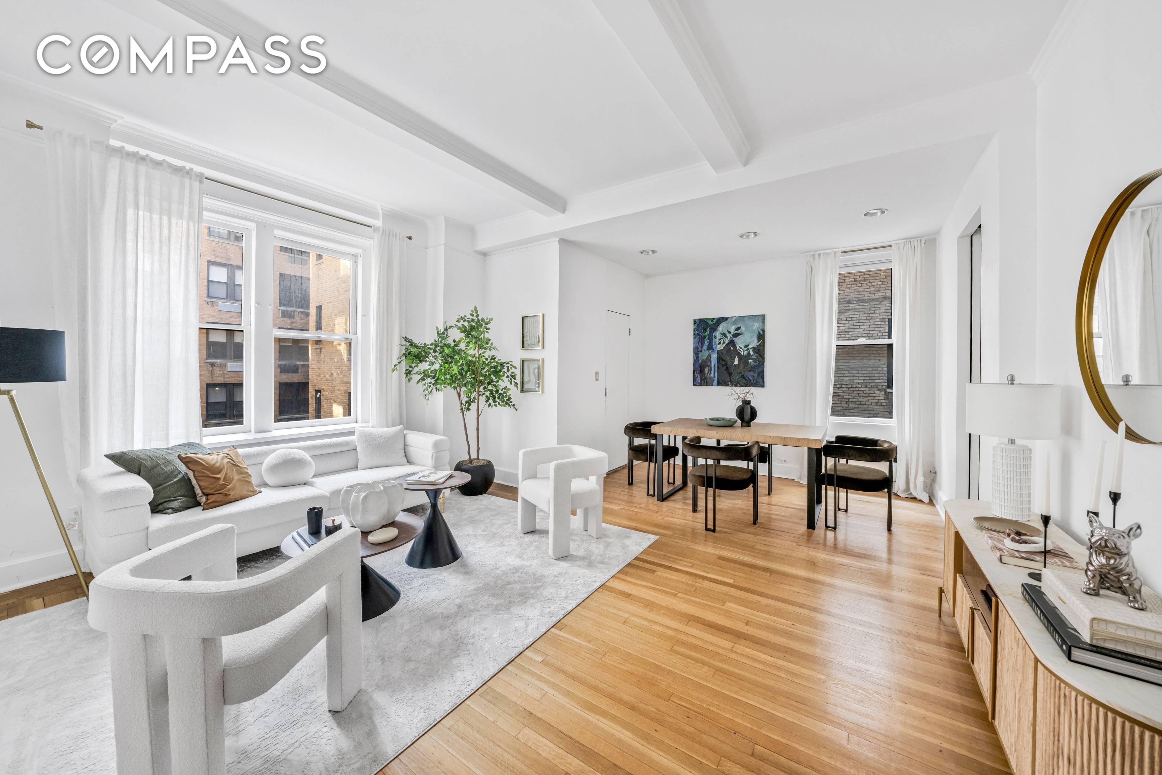 Welcome to 1060 Park Avenue, Residence 11A a timeless, elegant pre war two bedroom, two bathroom home that perfectly captures classic New York charm.
