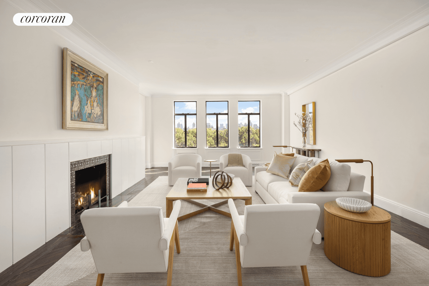 211 Central Park West 8E Positioned on the 8th floor of the distinguished Beresford at 211 Central Park West, Unit 8E, a 3 bedroom, 2.