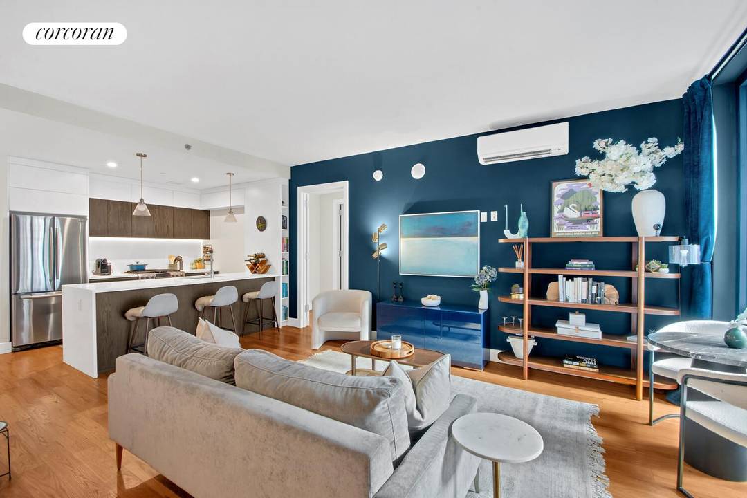 This stunning, oversized 2 bedroom, 2 bathroom residence at 2100 Bedford Avenue offers the rare combination of modern luxury, private outdoor space, and a location just moments from the iconic ...
