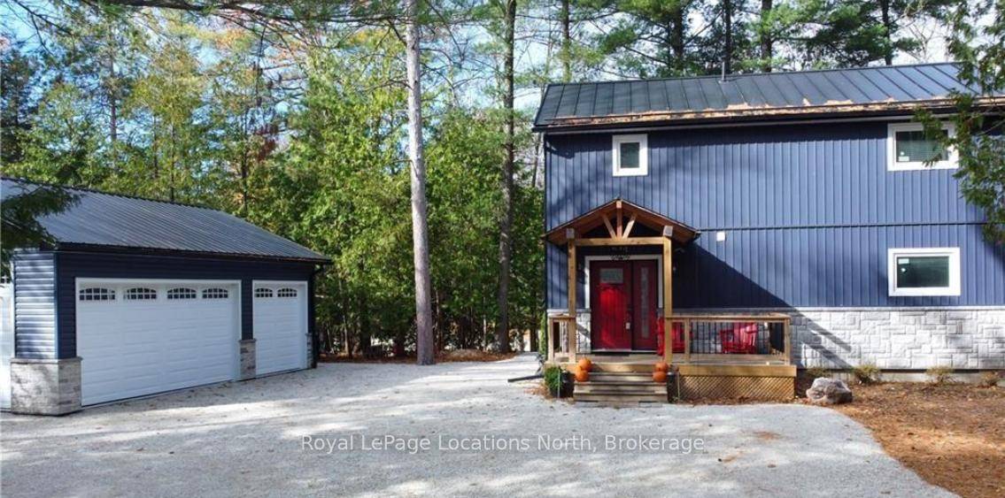 Discover your perfect getaway at this beautiful riverfront property with 100 feet of calm water frontage.