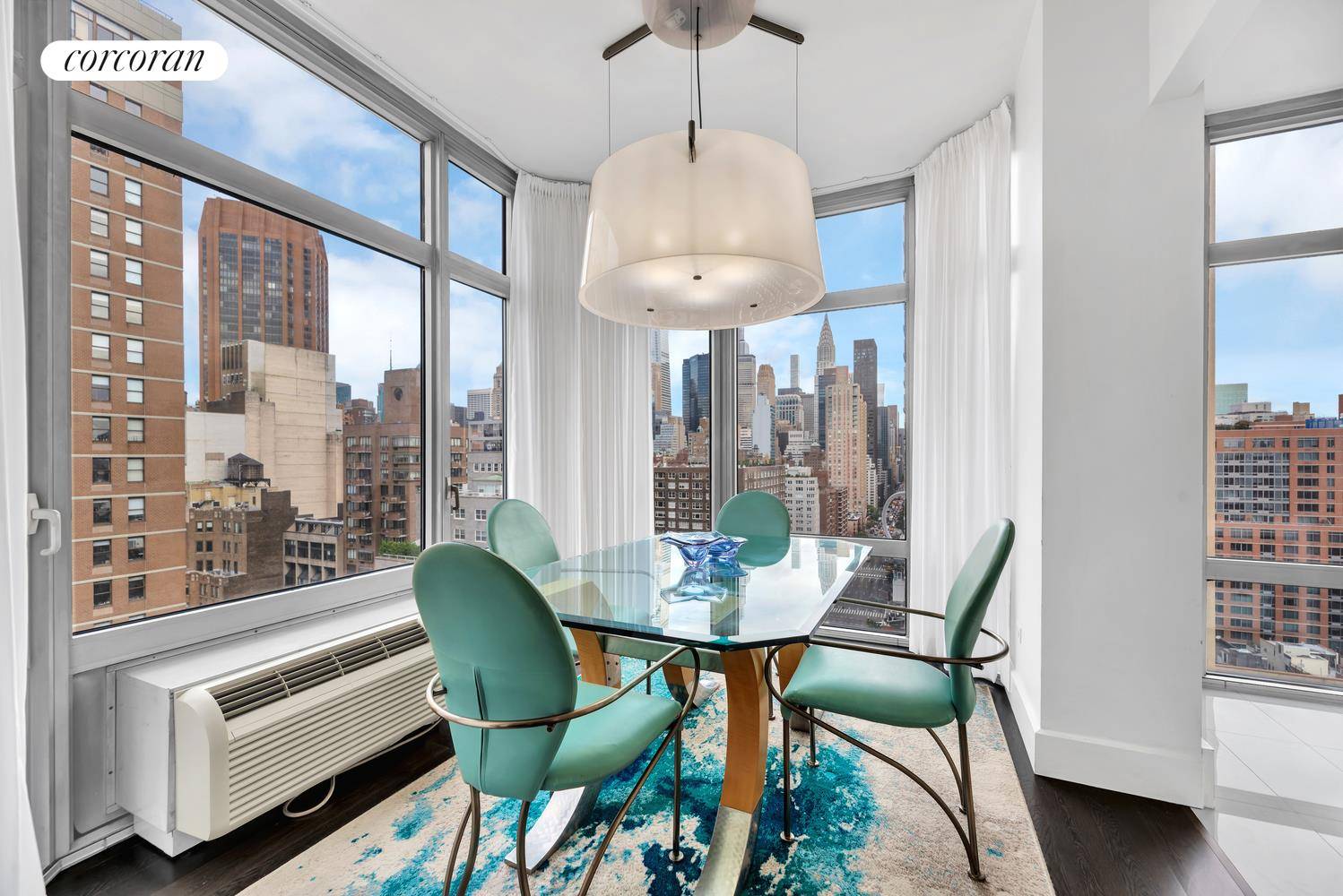 200 East 32nd Street, Apartment 19D, can be succinctly described as a prime residence offering convenience, privacy, stunning views, spaciousness, and abundant natural light.