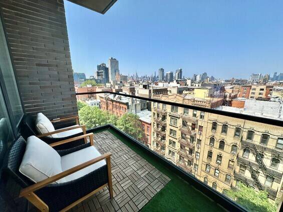 Welcome to this Rent Stabilized sunny, airy one bedroom apartment in the heart of Williamsburg, featuring high ceilings, a spacious bedroom closet, and a large private balcony with sweeping, unobstructed ...