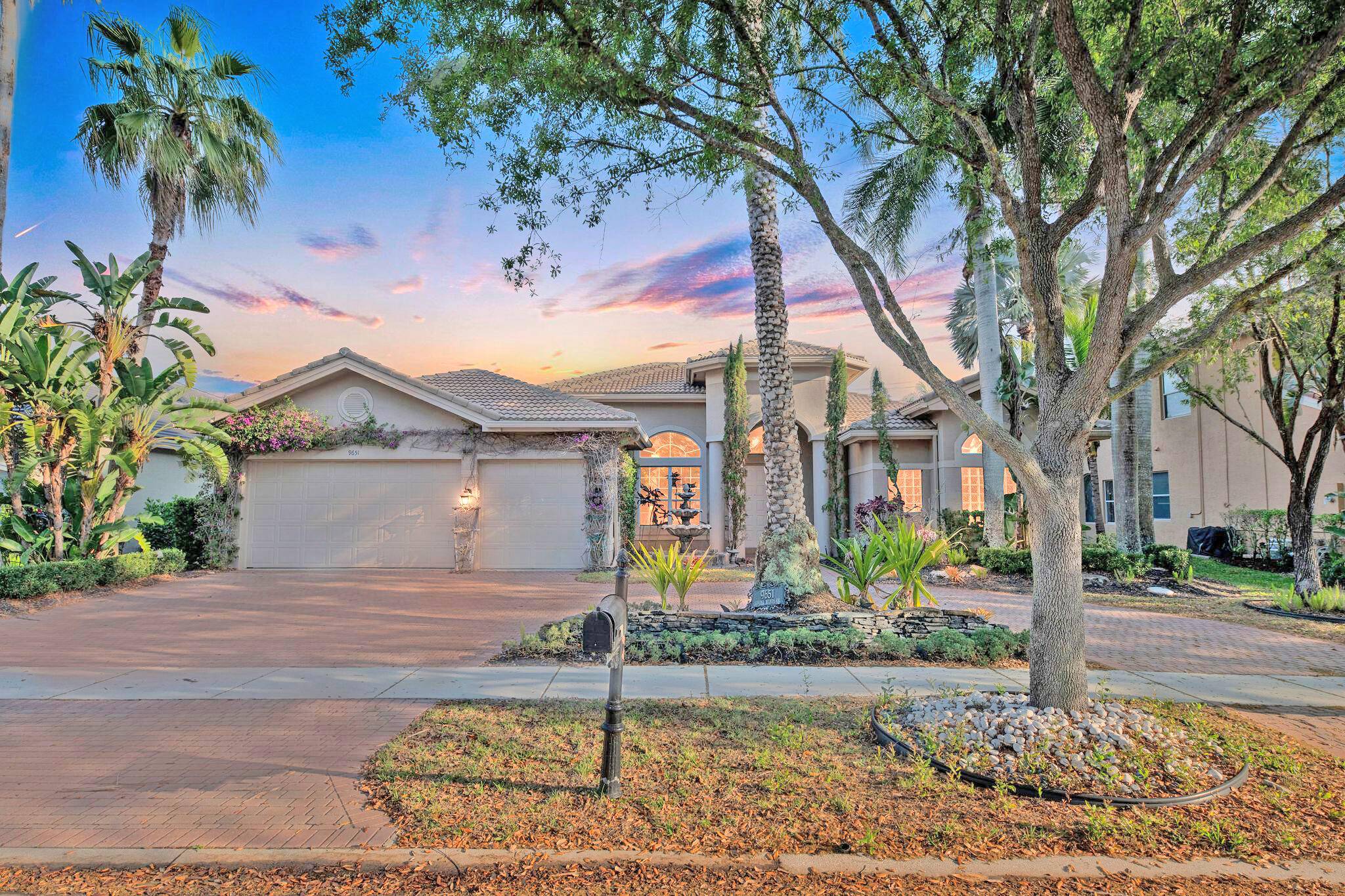 Stunning single family home in the exclusive Saturnia Isles community of Delray Beach.