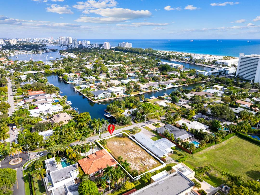 Prime, fully pad ready lot located in the prestigious Harbor Beach community of Fort Lauderdale.