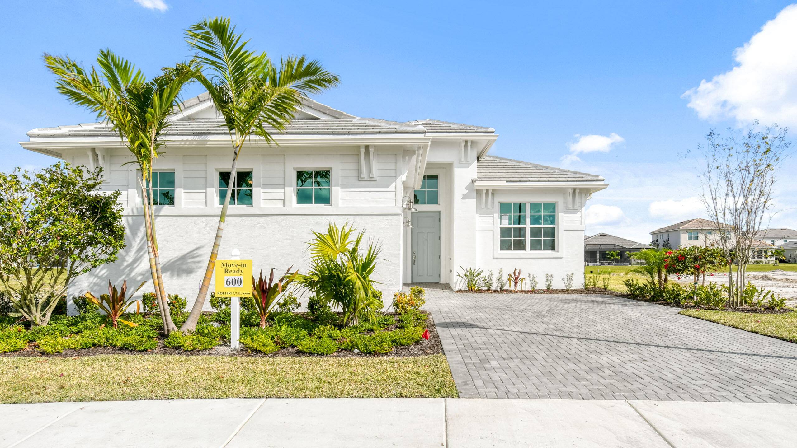 Move In Ready This brand new Lila floorplan, built by Kolter Homes, is situated on a private homesite in Westlake's only gated 55 community.