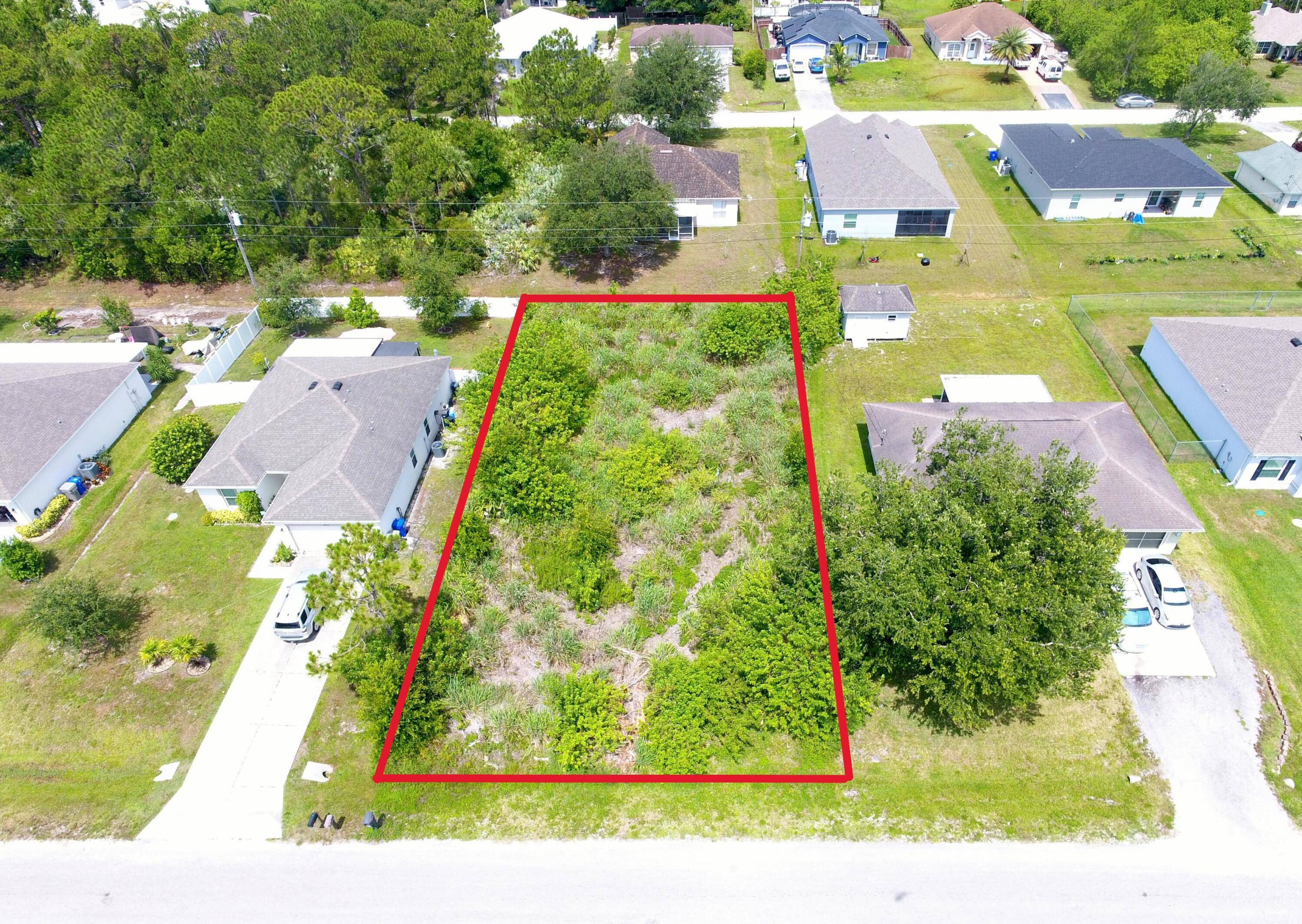 Build your dream home on this desirable quarter acre lot nestled in the heart of Vero Lake Estates.