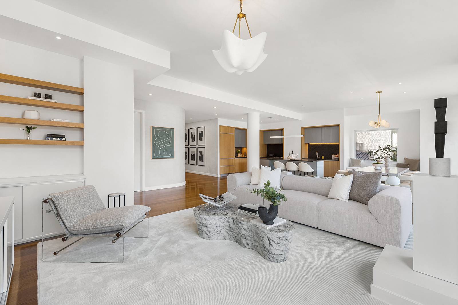 Unique Opportunity to Purchase Two Adjacent Stunning Soho Modern Lofts of 6 Bedrooms Spanning 5000 SF in Full Service Condo Introducing a rare opportunity to own two immediately adjacent modern ...
