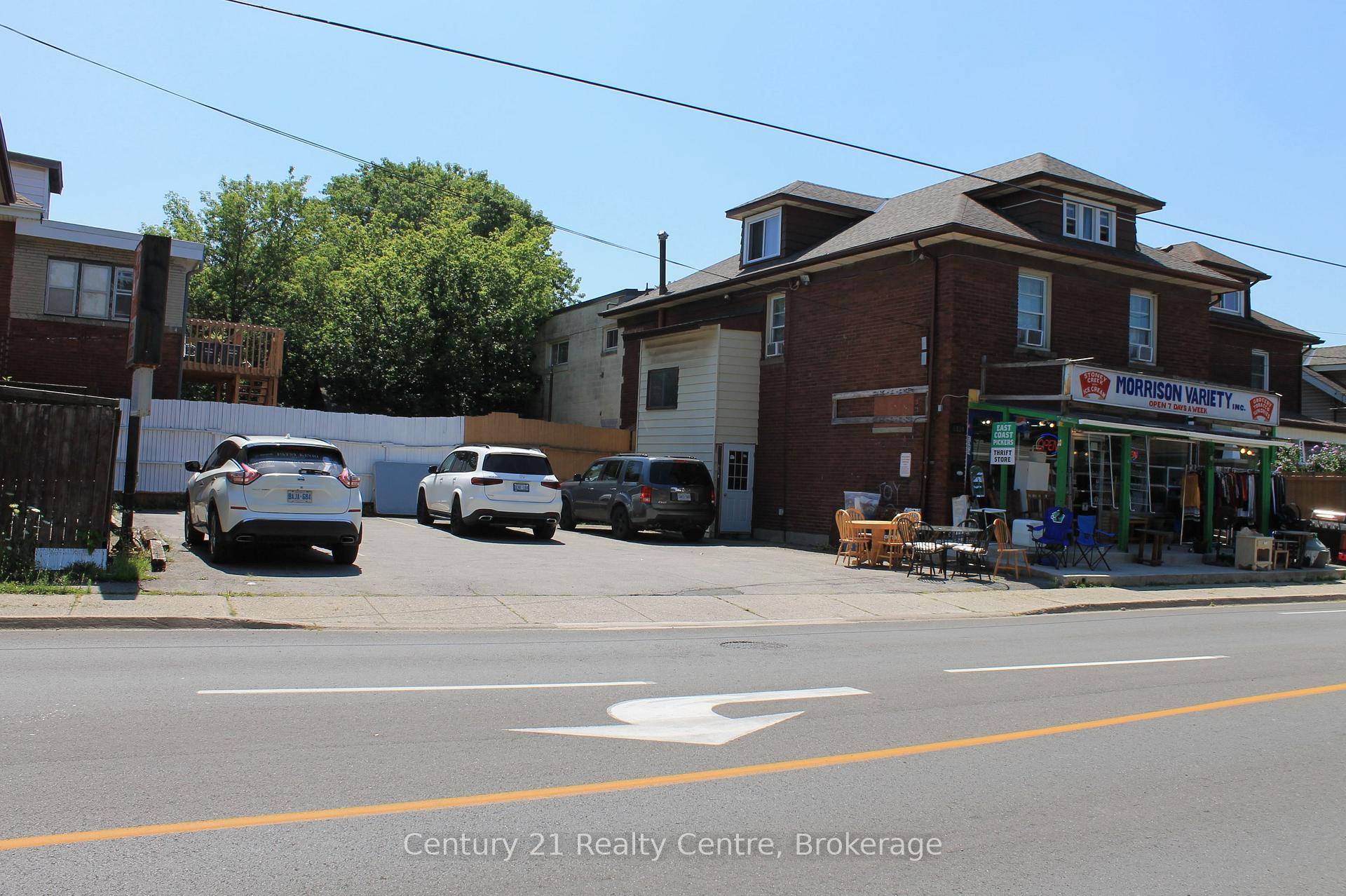 Income Generating Retail Store Space and Residential Rental Space Upstairs !