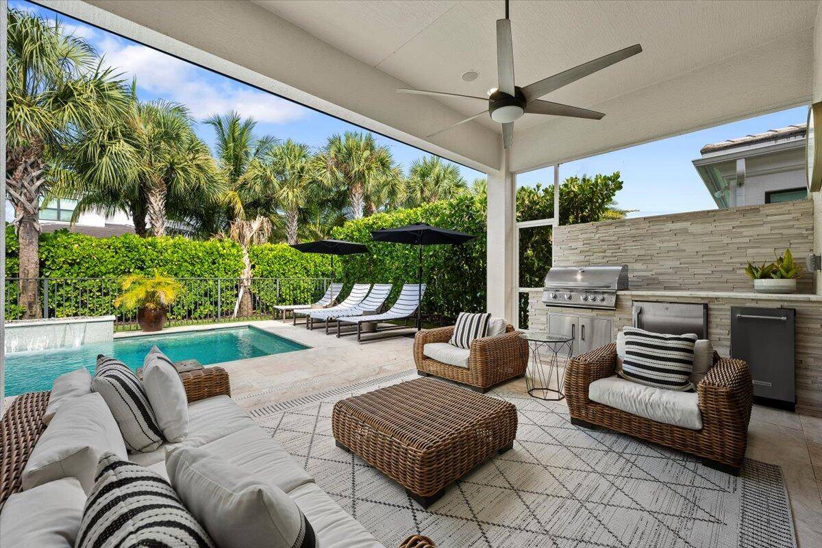 Highly upgraded single story home in the prestigious gated community of Artistry !