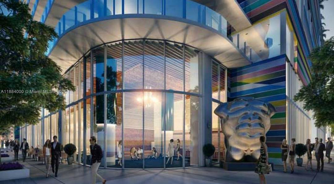 Breathtaking 2Bed 2Bath corner unit with wrapped around balcony with Miami Skyline views.