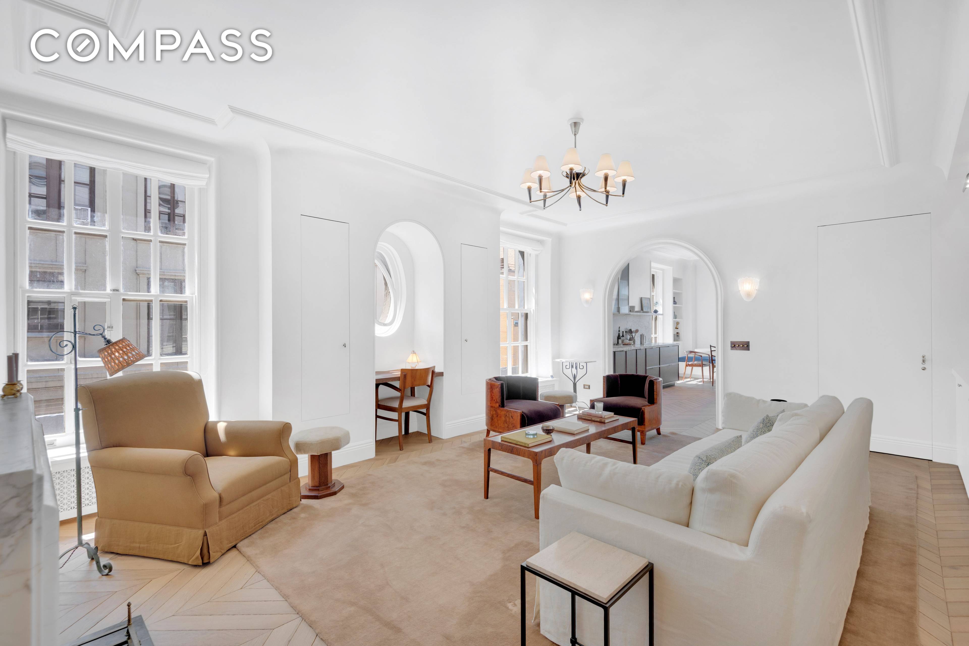 Life can be a dream in your private wing atop the Ansonia.