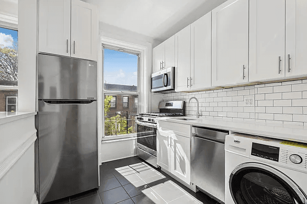 Welcome home to this beautifully renovated apartment that offers a bright exposure, tremendous storage and closet space, and a fully appointed separate kitchen.