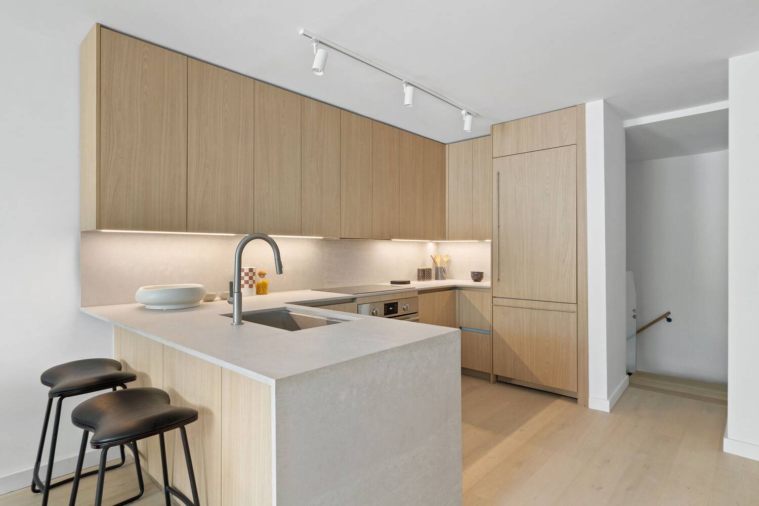 Welcome to 123 Meserole Avenue, a rare offering of four impeccably designed, full floor residences nestled in the heart of Greenpoint.
