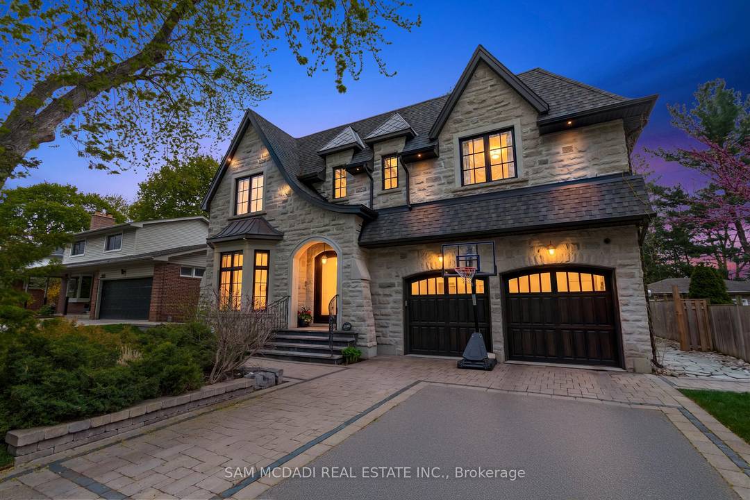 A masterpiece of architectural elegance in South Mississauga's prestigious Lorne Park Clarkson enclave, this exceptional residence offers over 5, 000 sq.