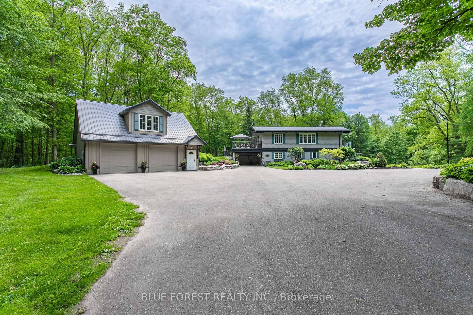 Dream Home check list over 20 acres of land, beautifully landscaped yards, long winding drive, indoor pool, hot tub, detached and oversized garage with upper apartment, stunning 3 bedroom, 3 ...