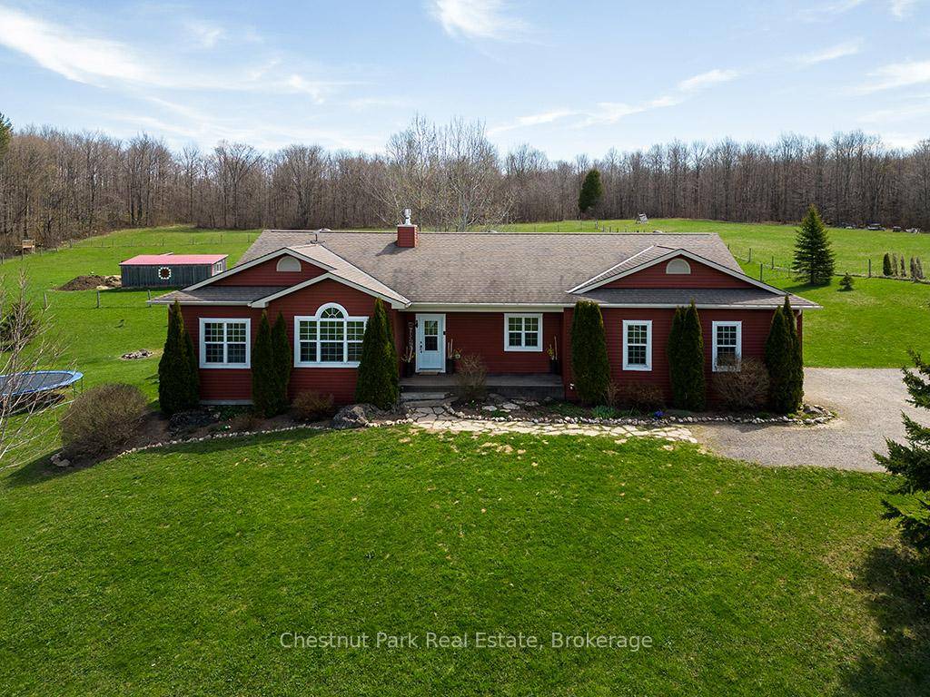 Tucked away in one of Grey County's most peaceful settings, this 7.