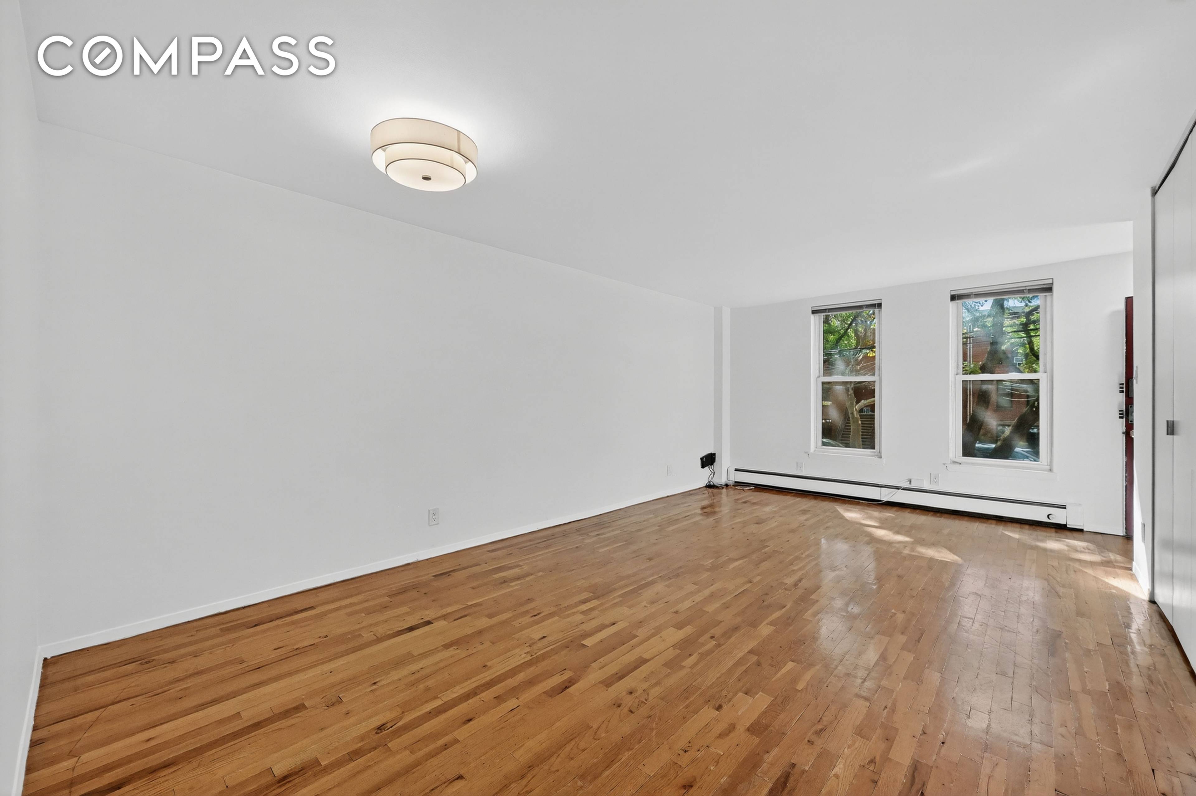 Situated on the second floor of 81 President Street, this well designed two bedroom, one bath home offers bright and practical living in the Columbia Street Waterfront District.
