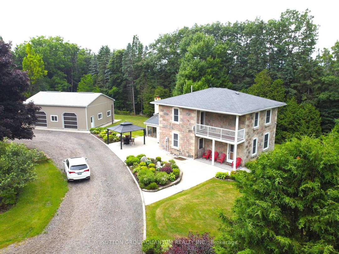 Stunning Stone Farmhouse on 91 Serene Acres A Rare Gem Near Erin !