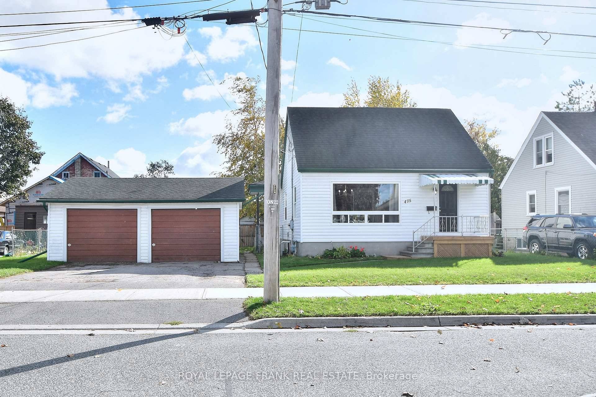 Beautiful South End Peterborough Home on a Double Lot with Detached 2 Car Garage located on a dead end street !