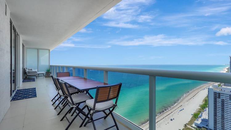 Gorgeous unobstructed ocean amp ; Intracoastal views from the 37th floor of this stunning resort style residence at The Beach Club.