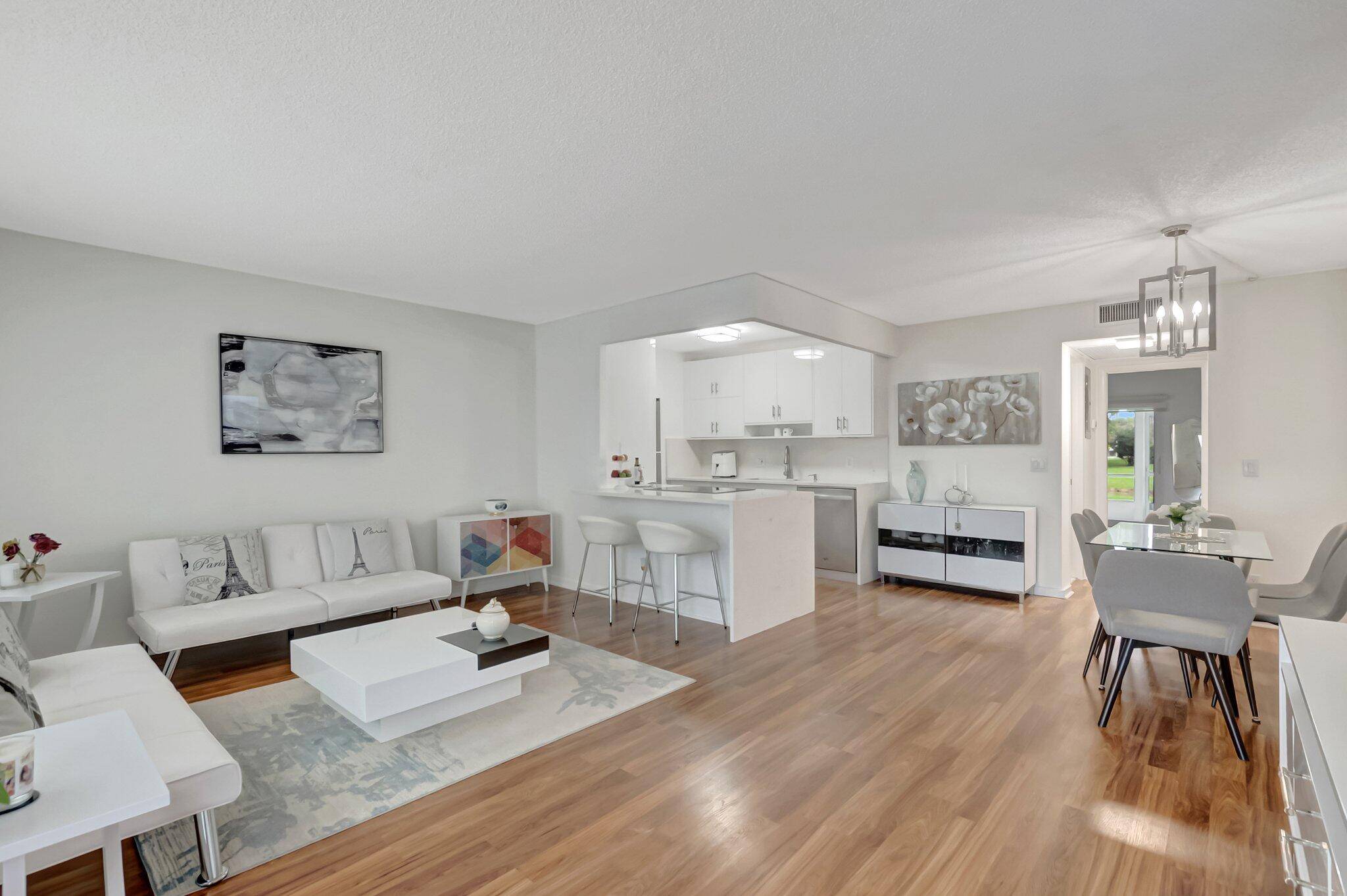 Fully Renovated First Floor Condo with Stunning Water Views.
