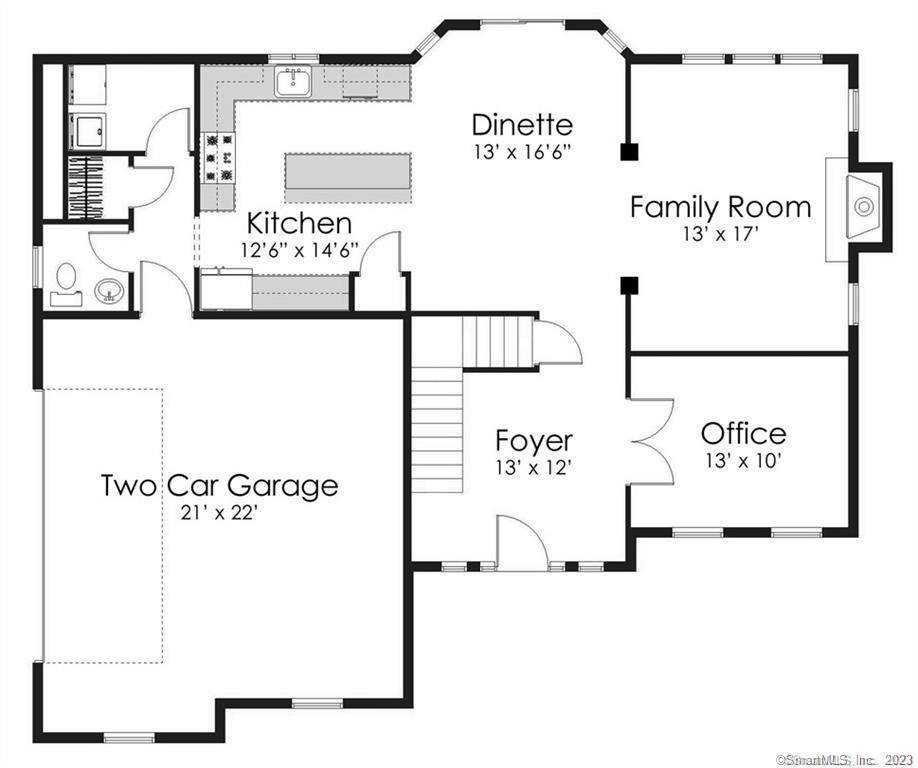 This exceptional property offers an impressive 2433 square feet of living space.