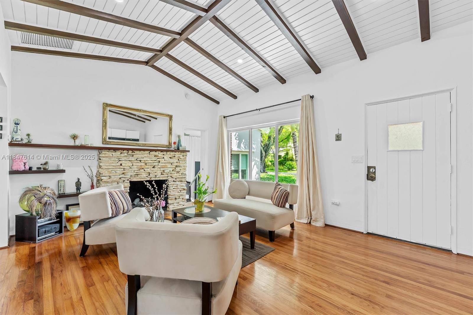 Step into the heart of Miami Shores and experience this beautifully updated 3 bedroom, 2 bathroom home that perfectly blends historic charm w modern elegance.
