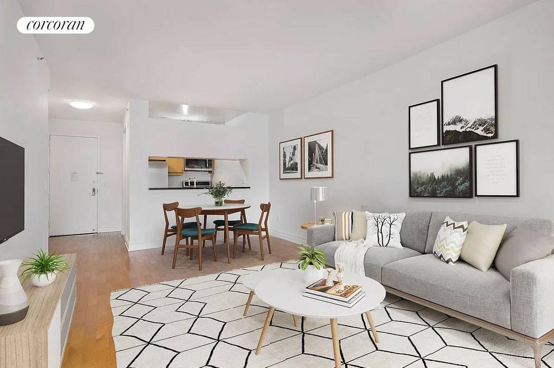 Spacious 1 bedroom located in a full service, amenity driven condominium.