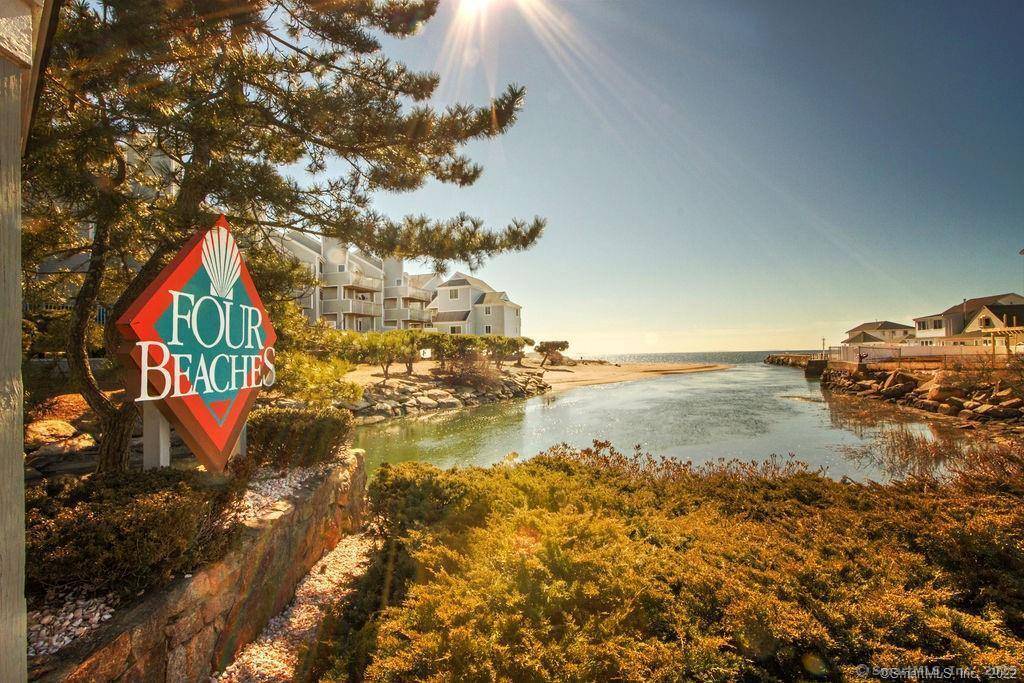 The Four Beaches condo community rests on Long Island Sound, providing private beaches and resort like coastal living.