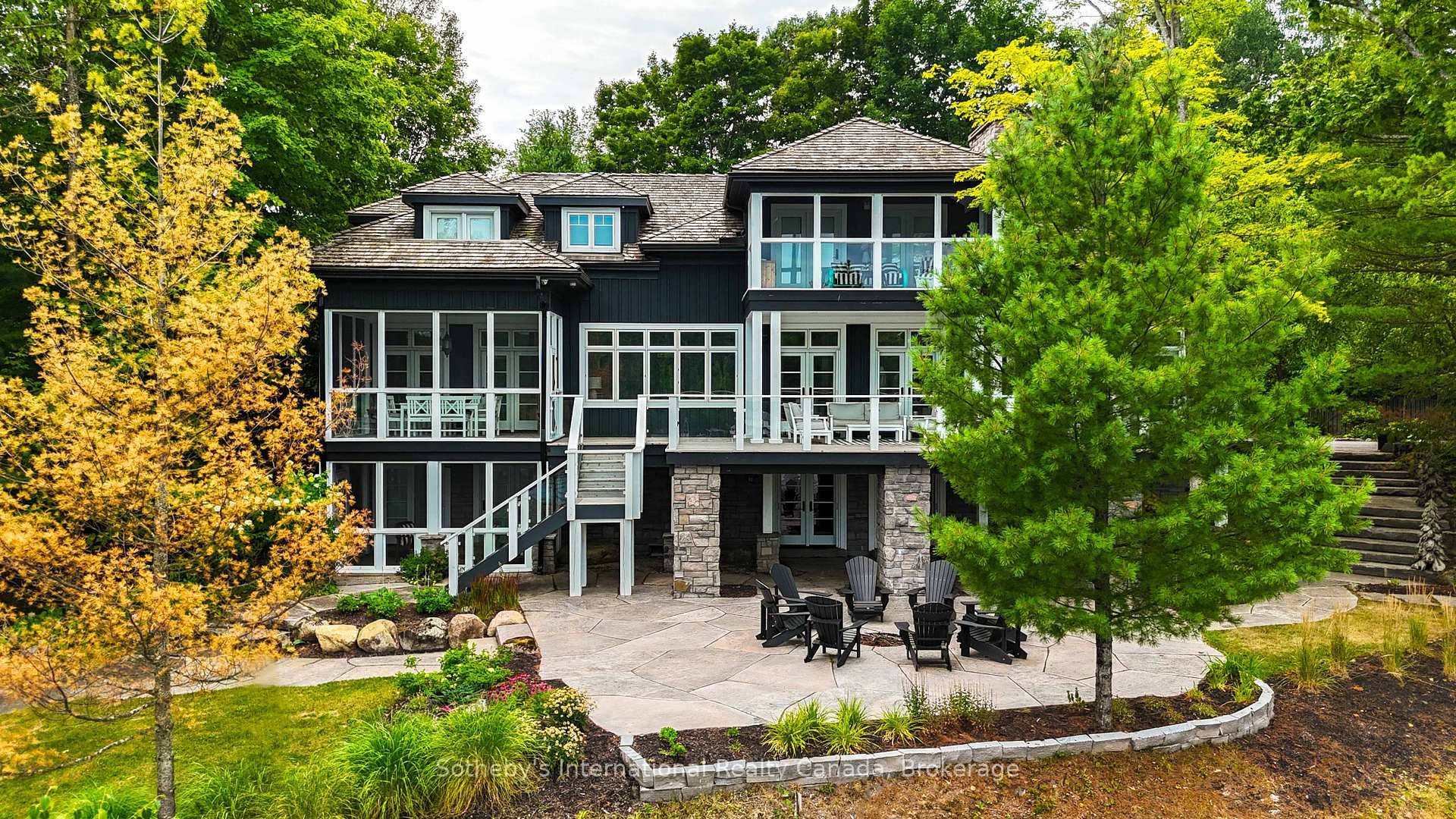 A rare offering on iconic South Lake Joseph in the prestigious enclave of Port Sandfield.