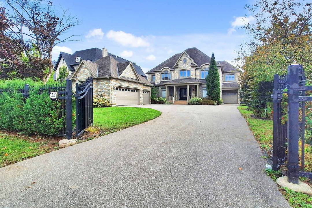 Spectacular custom built Home on Richmond Hill's coveted Maple Grove Avenue on 0.