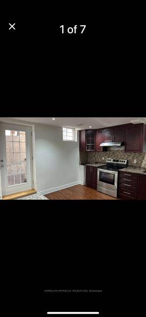 2 Bedroom Legal Basement apartment with A Driveway Parking Spot.