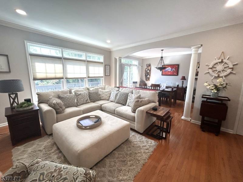 Modern townhome across the street from lake with deeded dock.