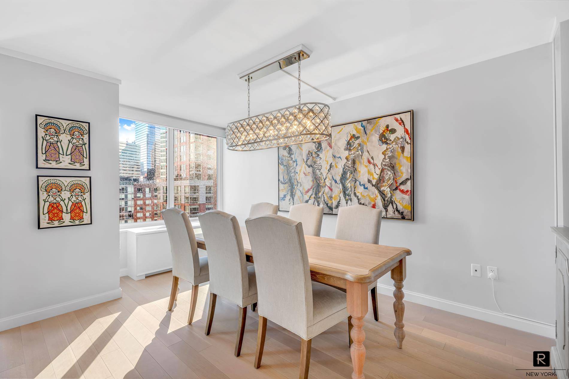 Welcome home to residence 15A at River and Warren.