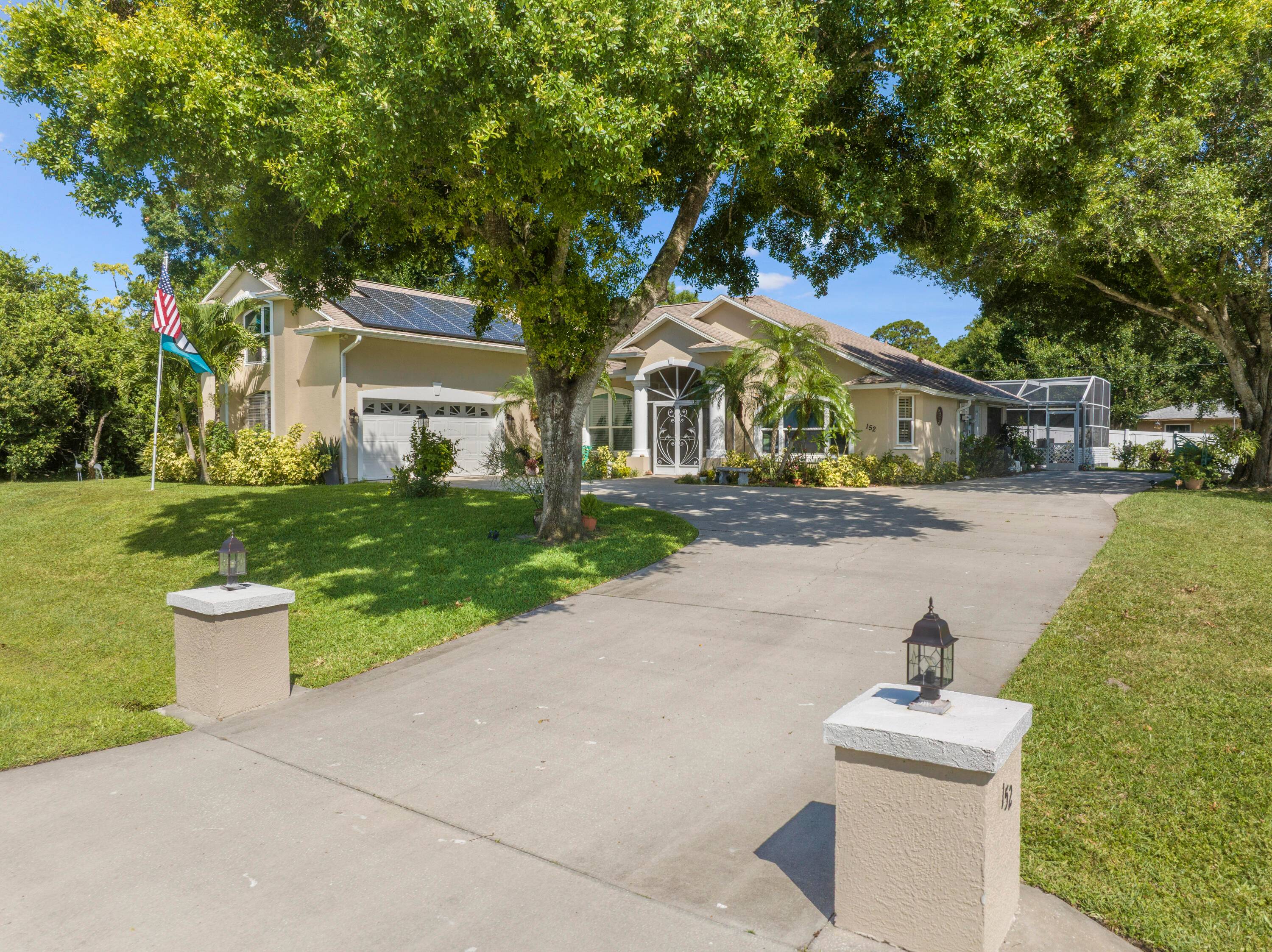 This move in ready home with an upstairs loft and half bathroom offers comfort, style, and peace of mind thanks to major upgrades, including a 2020 roof, A C, water ...