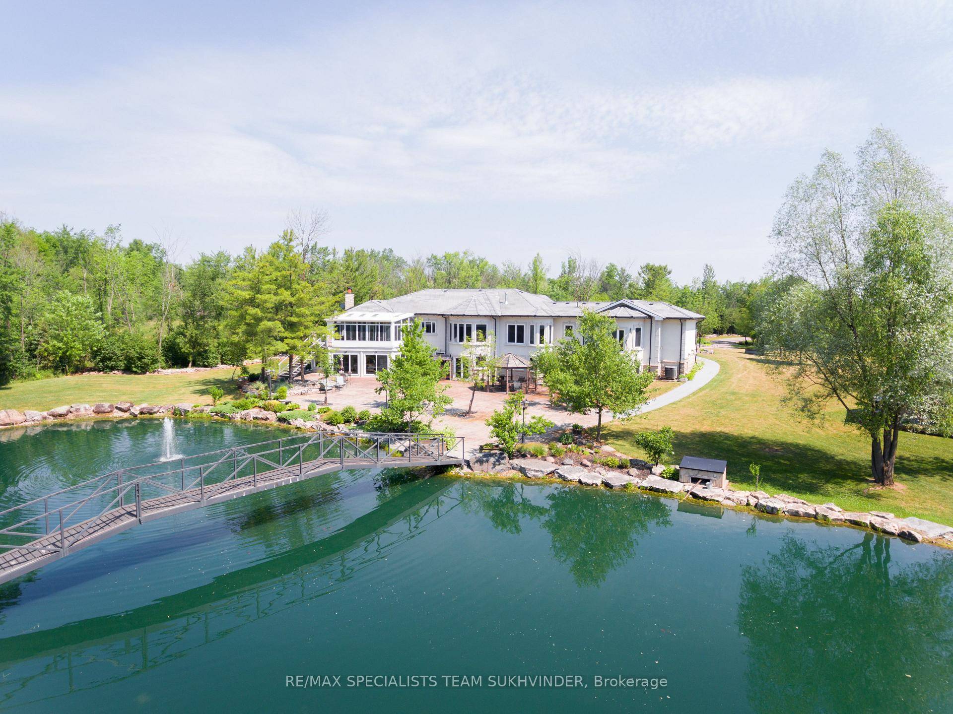 Custom Built Estate Home offering 8, 586 sq.