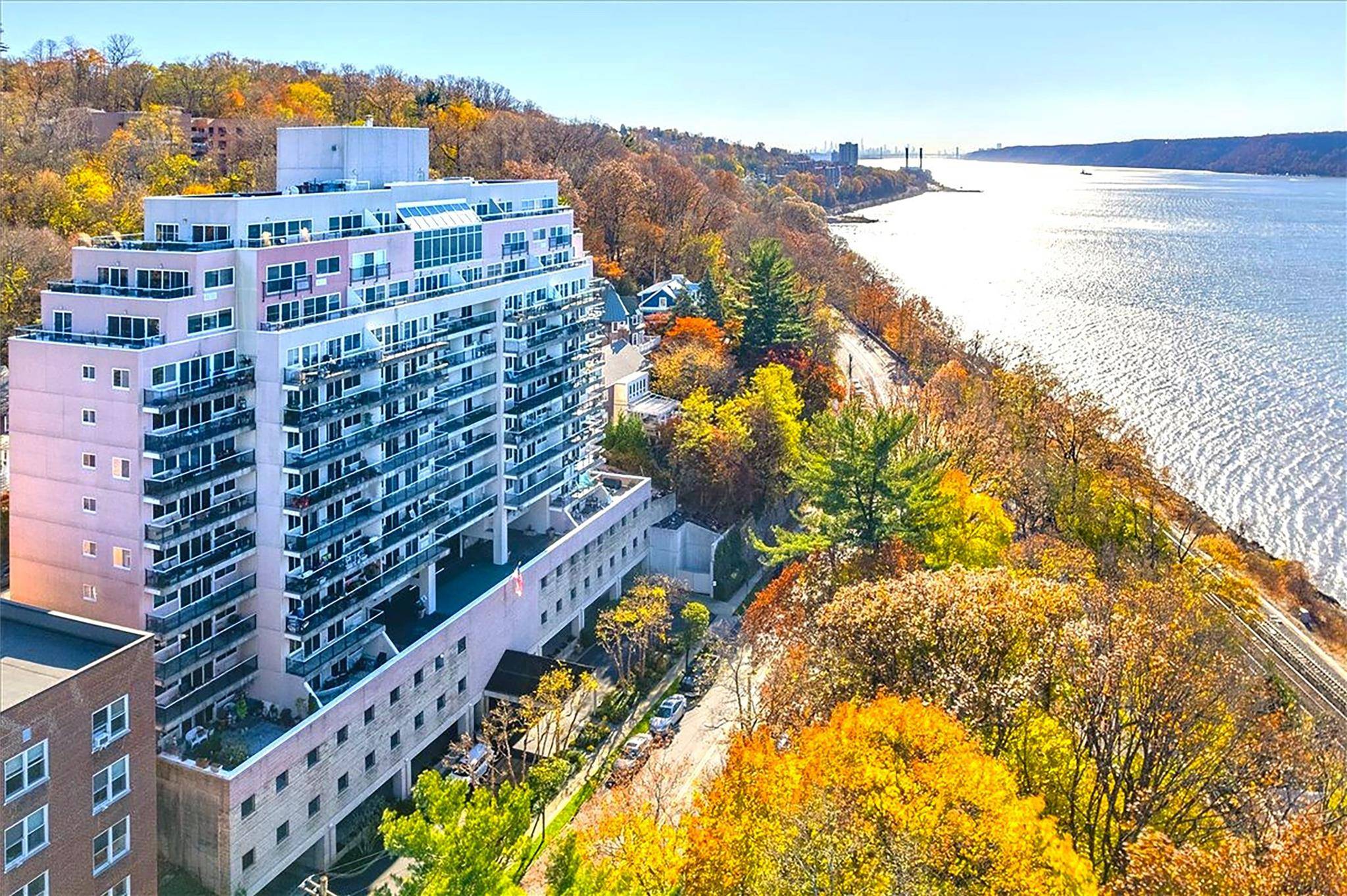 Luxury Living on the Hudson River One of the best, unobstructed views 365 days a year.
