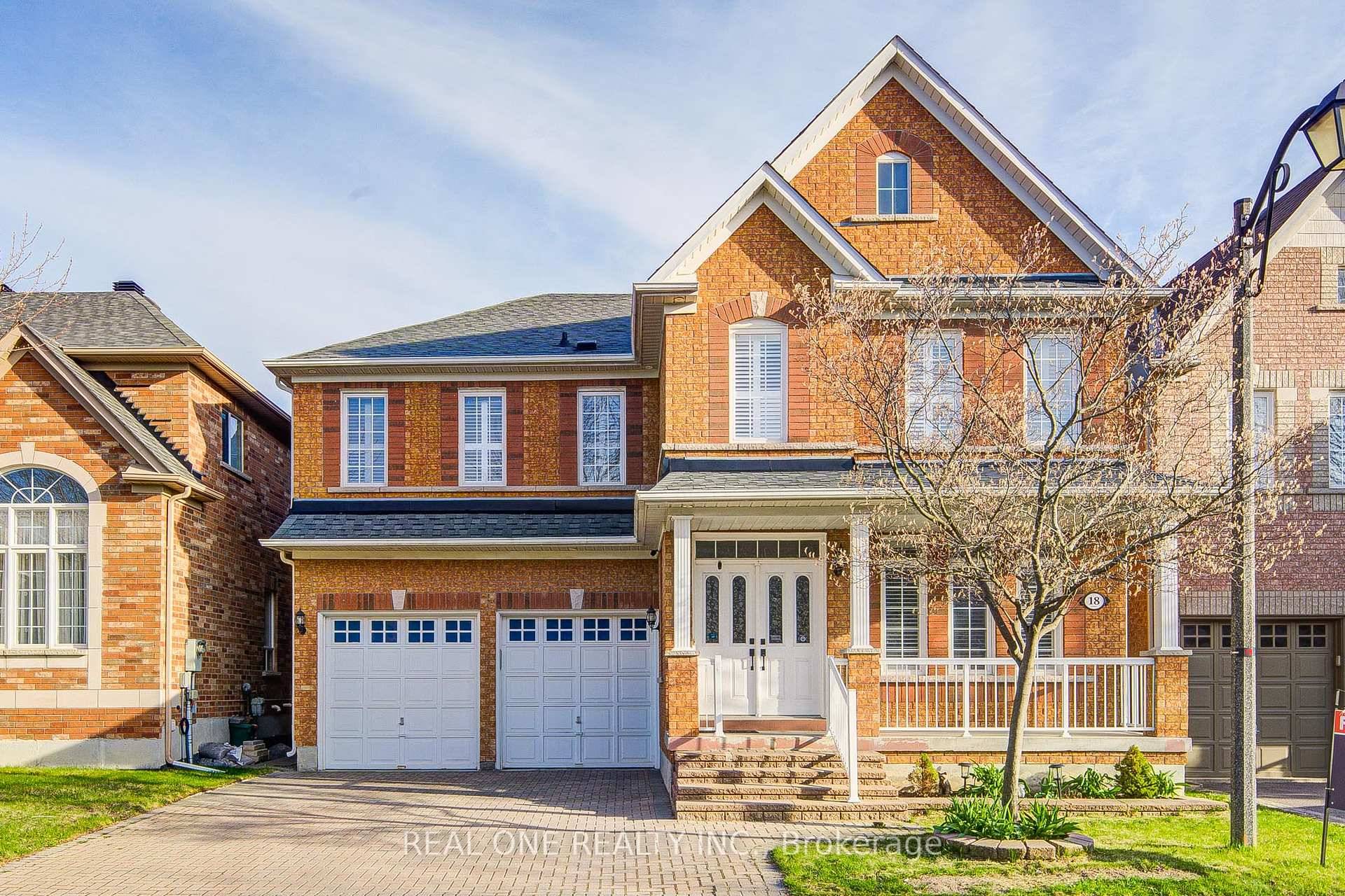 Beautiful Detached Family Home In Highly Sought After Greenborough, Main Floor 9' Smooth Ceiling Hardwood, Pot Lights amp ; California Shutters.