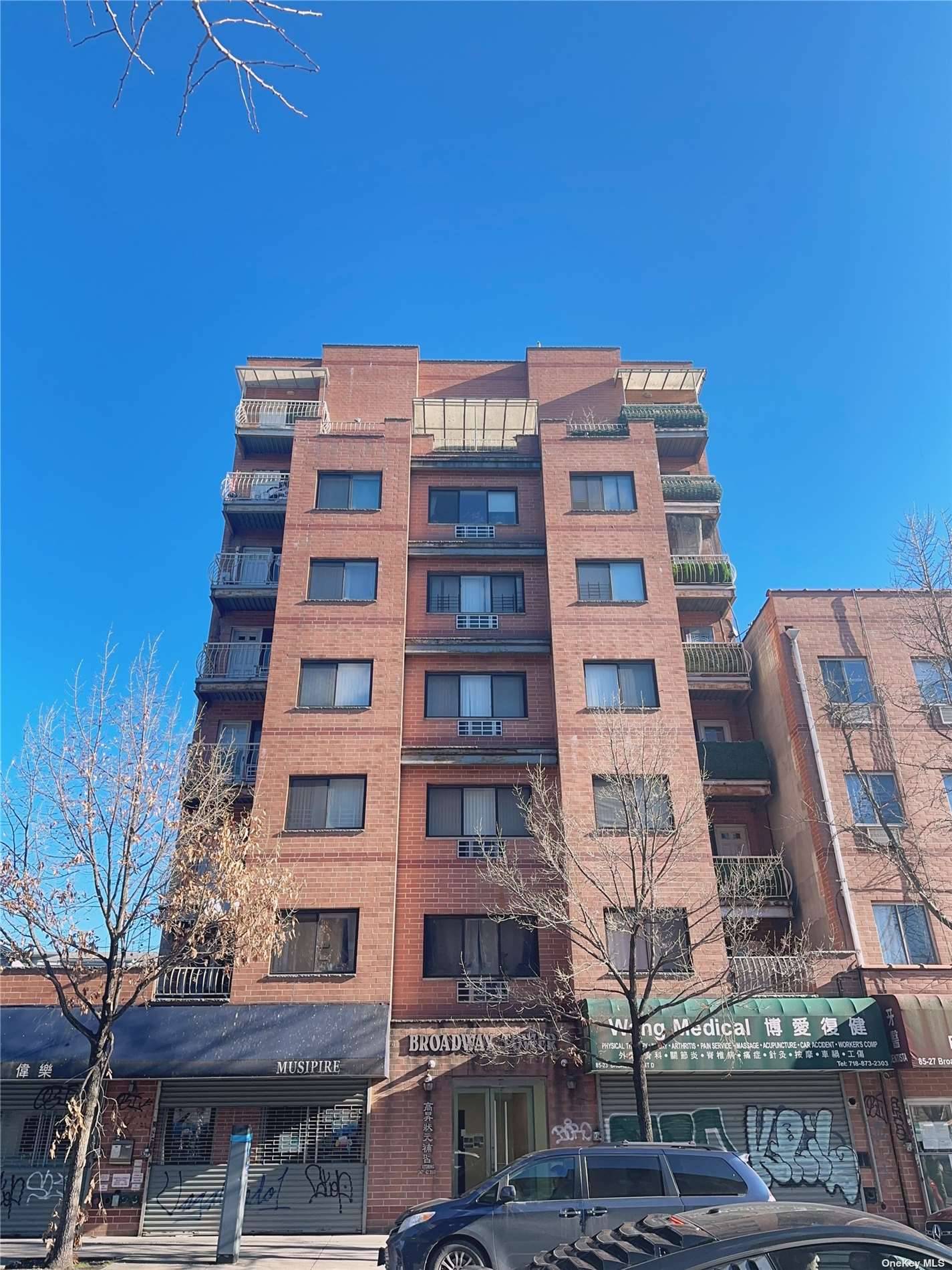 Excellent location ! This 2 bedroom 2 bathroom condo is located in the center of Elmhurst.