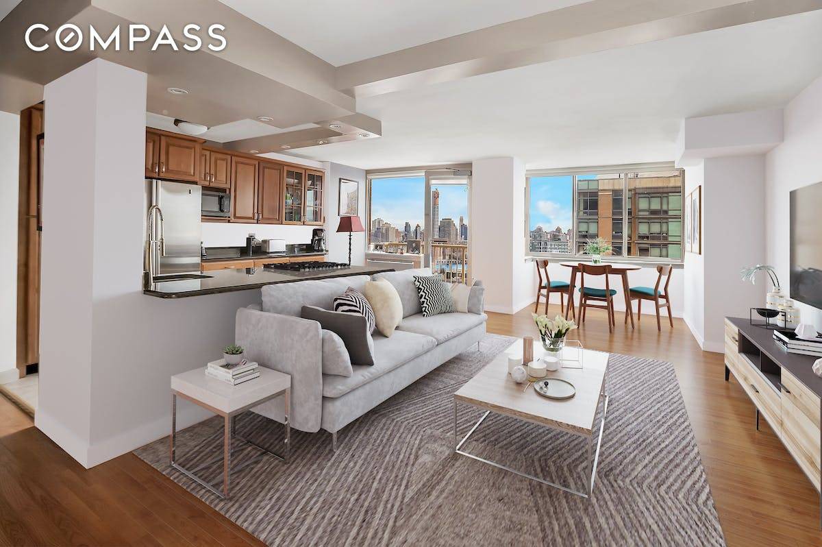 You cannot see Manhattan from Manhattan but from PH1C you can take in a panoramic vista stretching from the rising sun over the Triboro and Whitestone Bridges, across the East ...