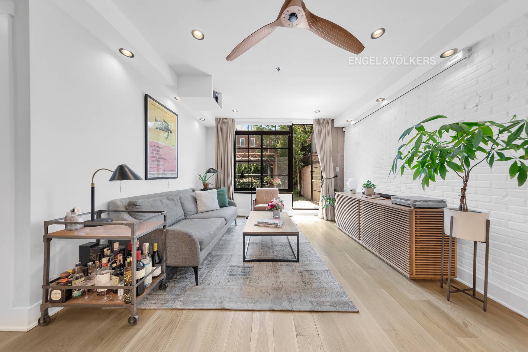 Welcome to Unit 1A, a one of a kind duplex residence at the meticulously crafted 38 Broome Street Condominiums.