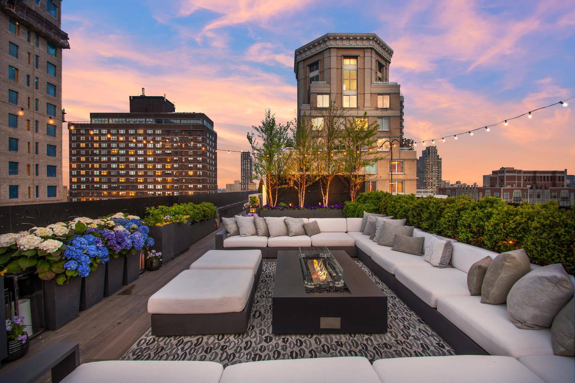 Palatial triplex penthouse available atop the Gotham Condominium.