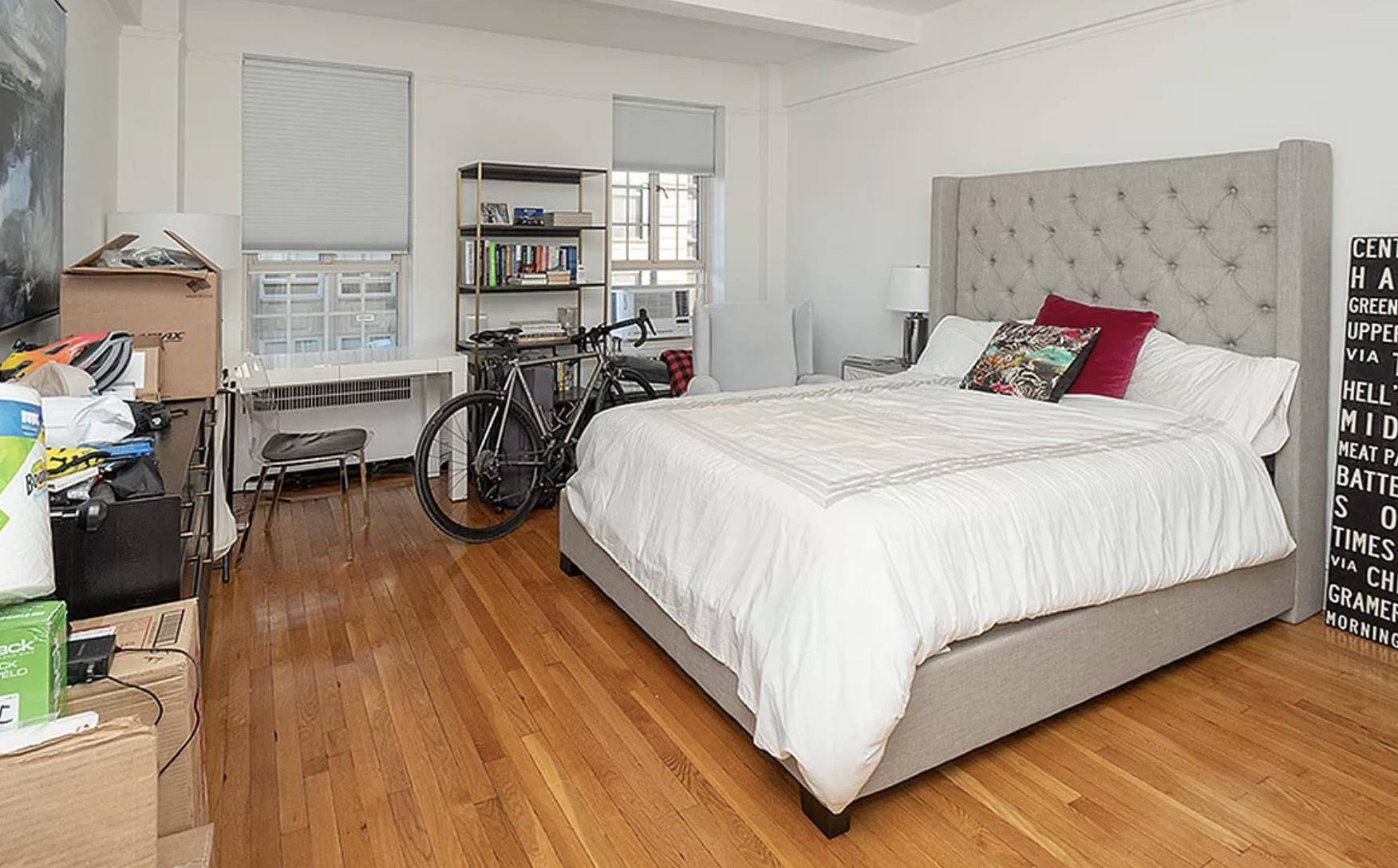 Oversized two bedroom two bath home with an eat in kitchen, in unit washer dryer, well proportioned rooms and plenty of closet space.