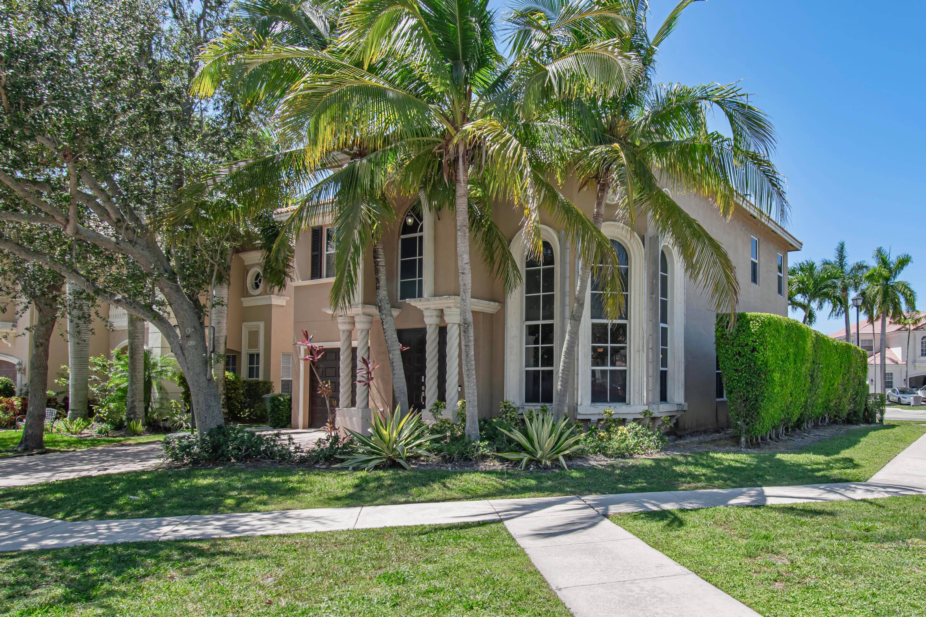 Come see this spacious five bedroom, three bathroom corner home located in the highly sought after gated community of Palma Vista.