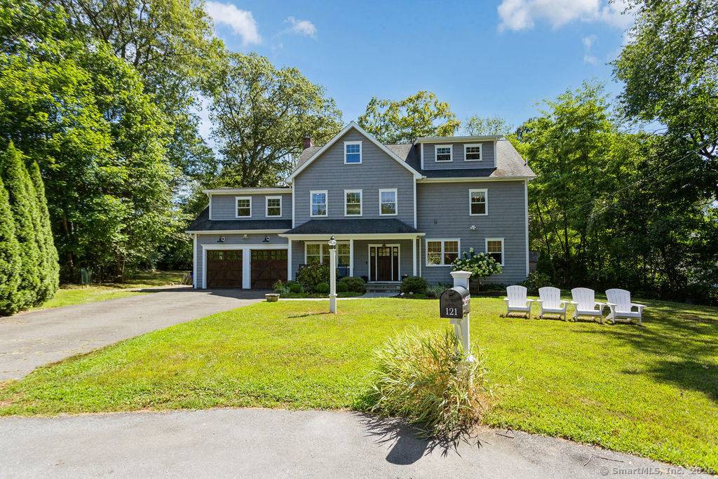 Welcome to 121 Woodland Road, a one of a kind, custom built Colonial that blends timeless design, high end finishes, and modern convenience in one of Fairfield's most desirable residential ...