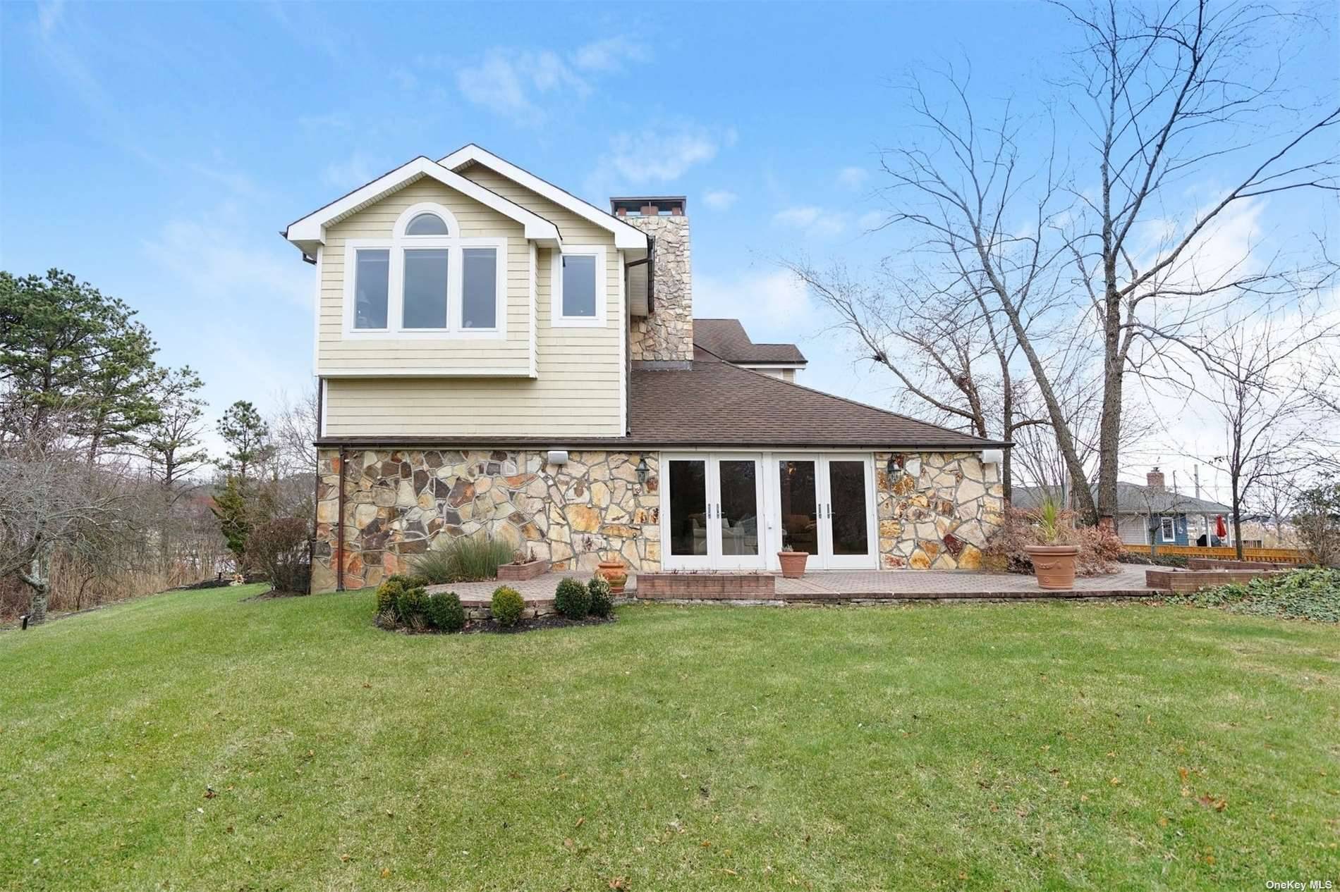 Private Waterfront Estate with three levels of living space for your enjoyment.